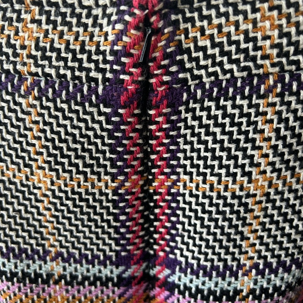 Halogen Multicolor Plaid Pencil Skirt - Picture 3 of 10